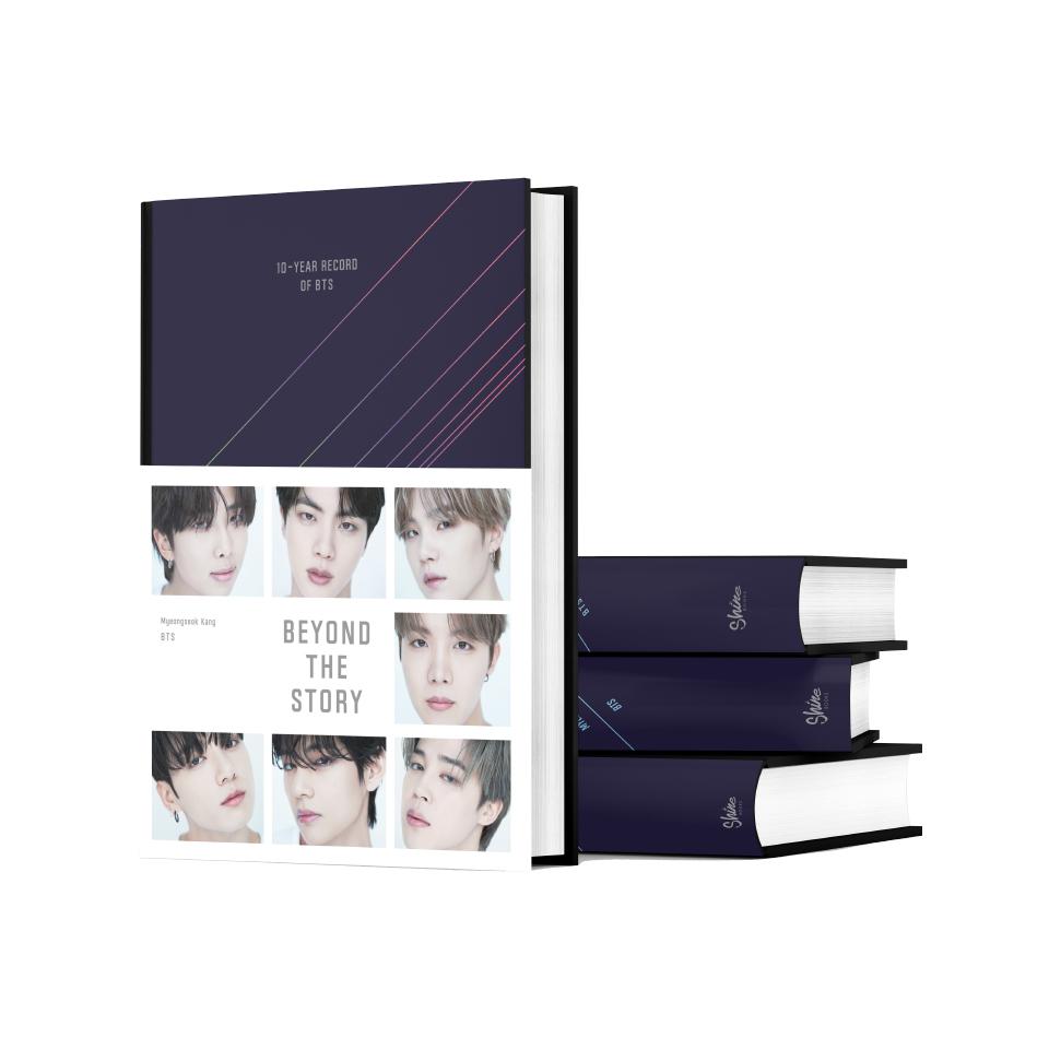 10-Year Record Of BTS - Beyond The Story - Bìa Cứng - Bản Đặc Biệt Độc Quyền - Tặng Kèm 1 PET Bookmark + 8 Photo Cards + 1 Poster A3 + 1 Bình Nước BTS 600 ml