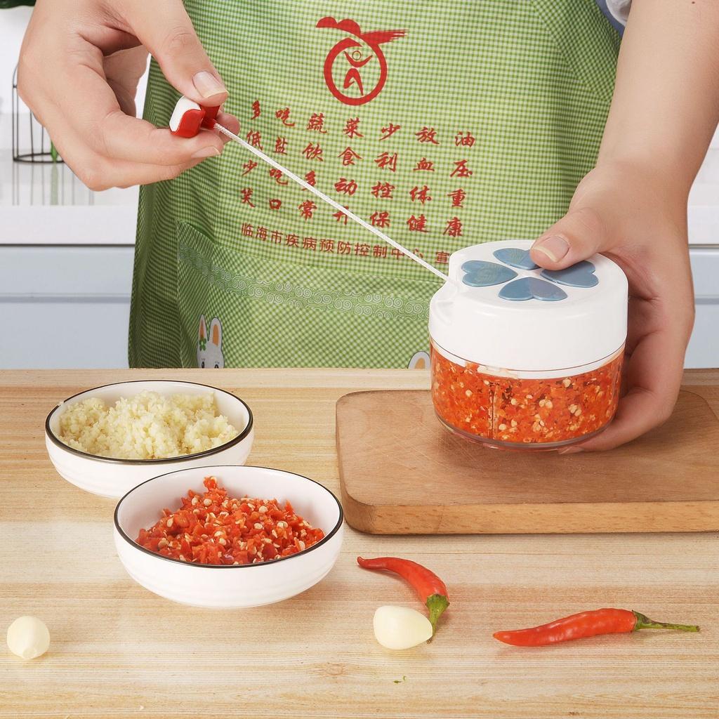 Máy Say Đa Năng Tỏi, Ớt Cầm Tay Mini Thế Hệ Mới Tiện Lợi
