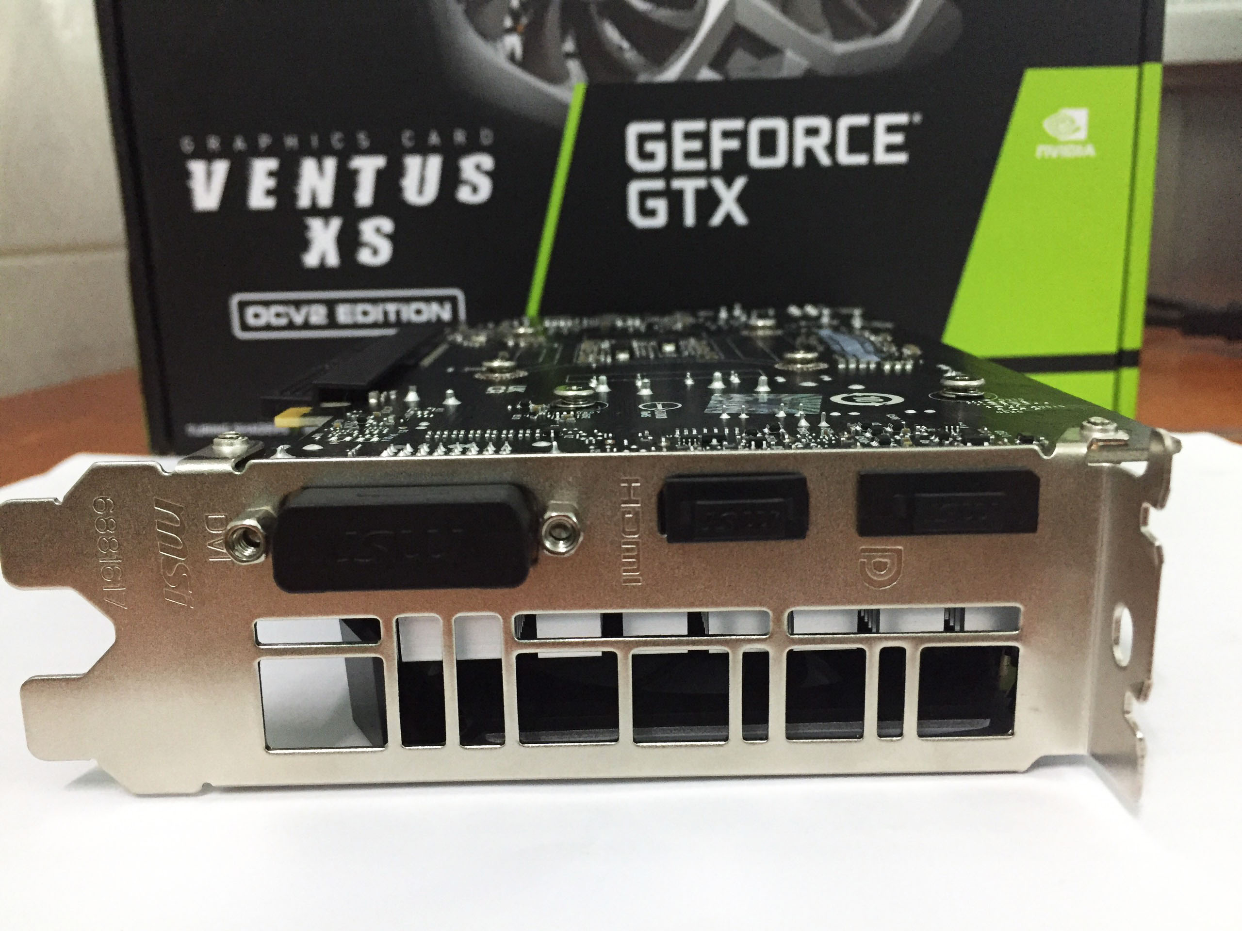 Card đồ họa VGA MSI GeForce GTX 1650 D6 VENTUS XS OCV2_912-V809-3655 – CARMH103 - Hàng chính hãng