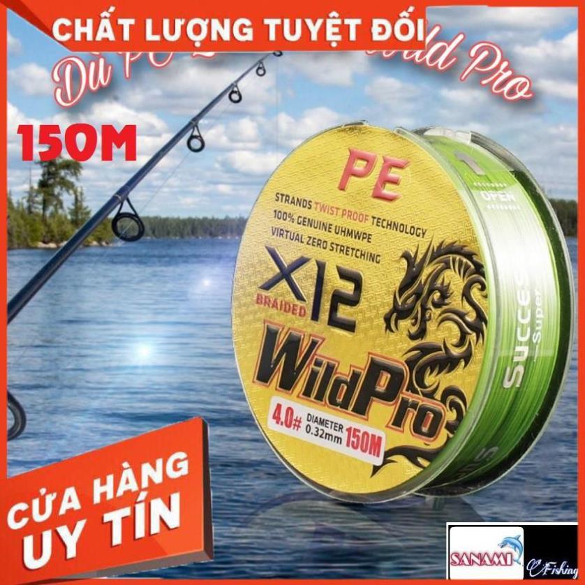 Dù Câu Cá PE Lure X12 WILD PRO Siêu Dai, Bền Bỉ..-SANAMI FISHING- Chuyên câu lure, câu đơn, câu lục,...