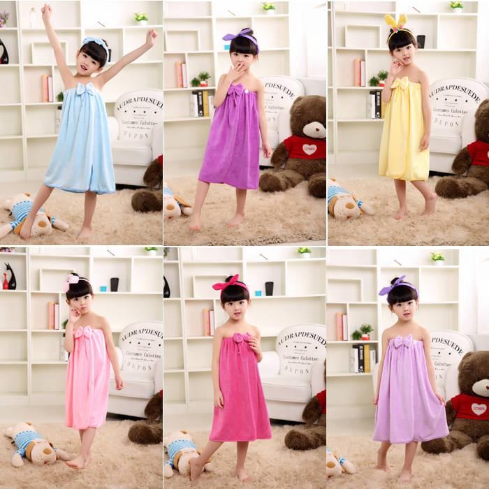 Khăn tắm lớn, phụ nữ giống như bông, hấp thụ nước, top ống mềm, váy tắm không rơi vào tóc cô gái dễ thương, áo choàng tắ