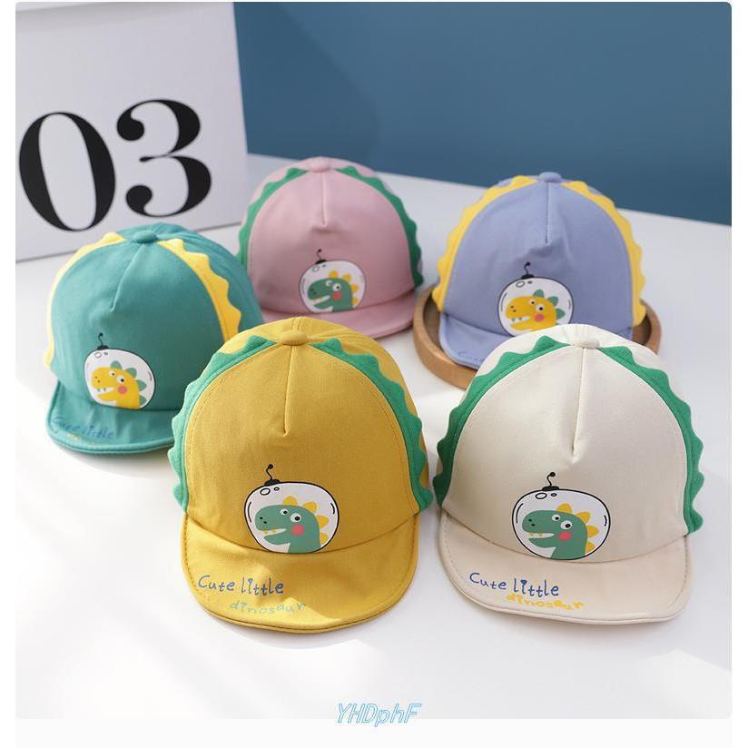Mũ lưỡi trai cho bé trai bé gái mẫu Khủng long cute little