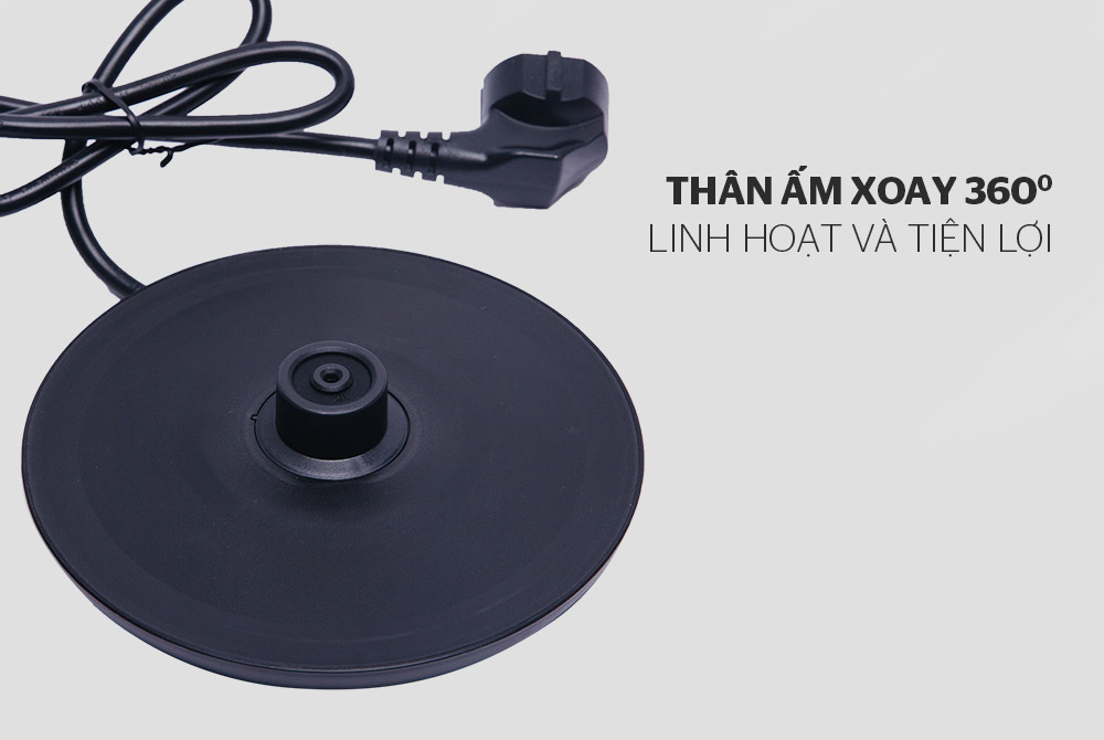 Bình Đun Siêu Tốc Inox 2 Lớp Sunhouse SHD1382 - Xanh- Hàng chính hãng