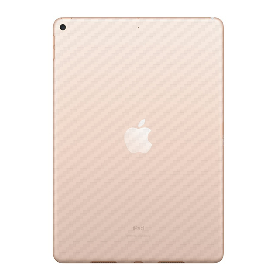 Miếng Dán Mặt Lưng Cacbon Dành Cho Ipad Air 3- Handtown - Hàng Chính Hãng