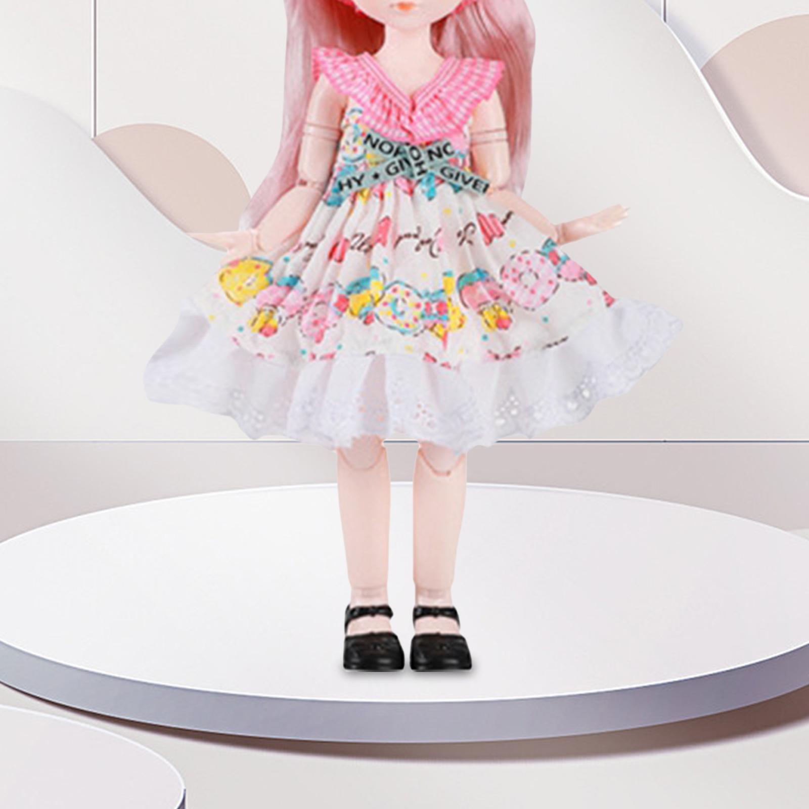 Fashion Doll Clothes Dress Set Daily Wear  Doll Changing Clothes for 30cm Doll for