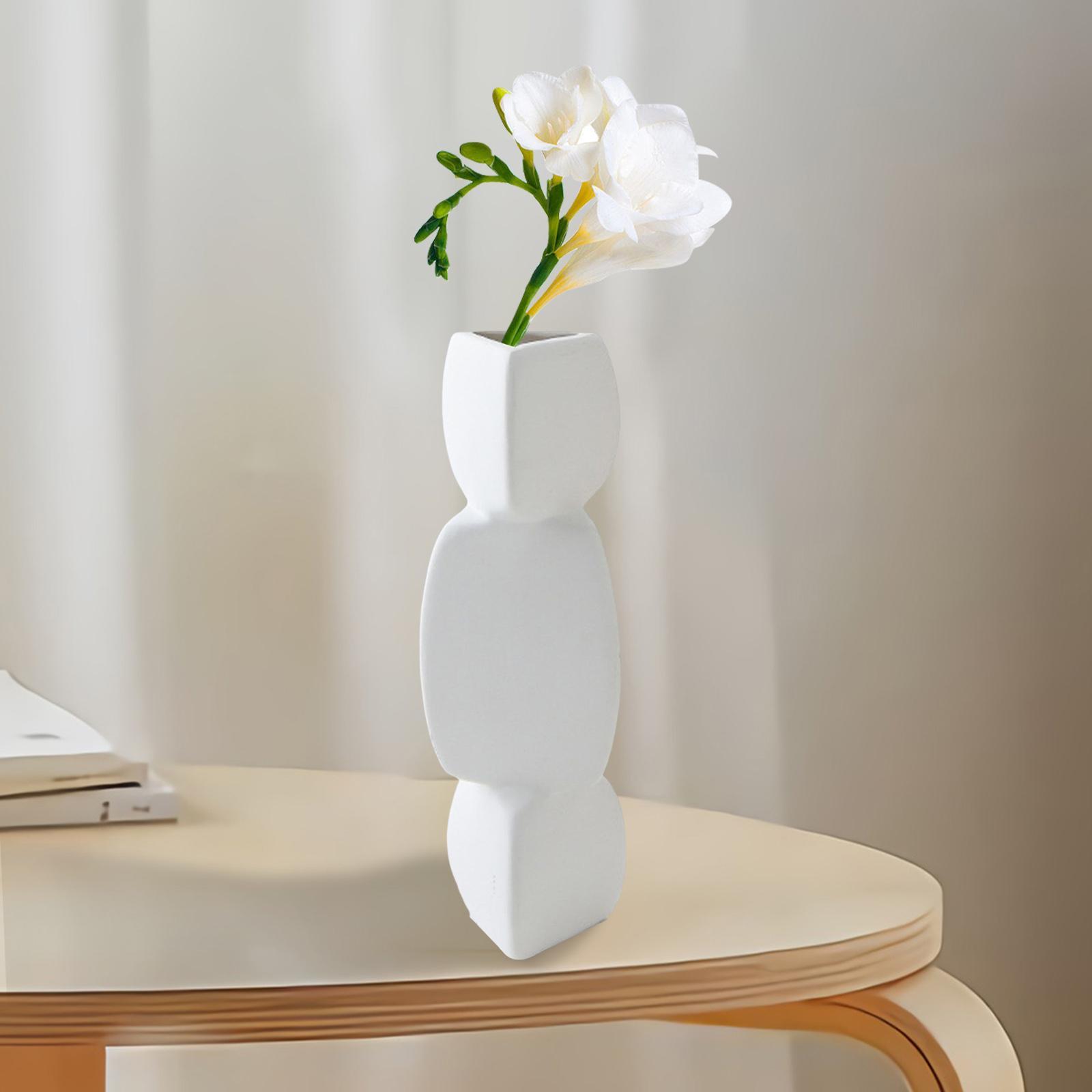 Flower Vase Table Modern Decorative Ceramic for collection Tabletop