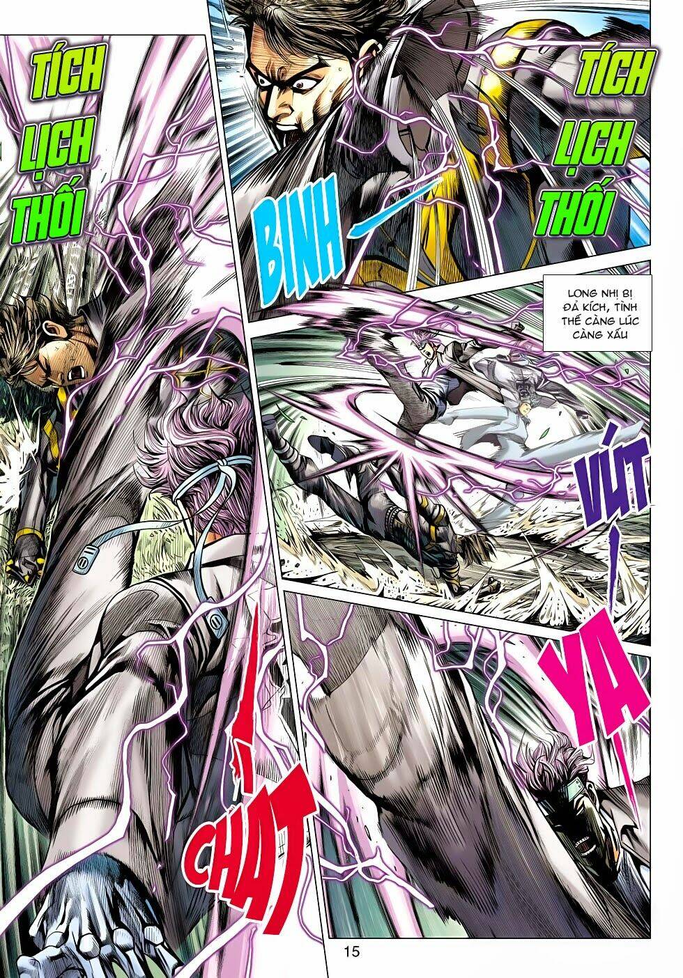 tân tác long hổ môn chapter 485 15