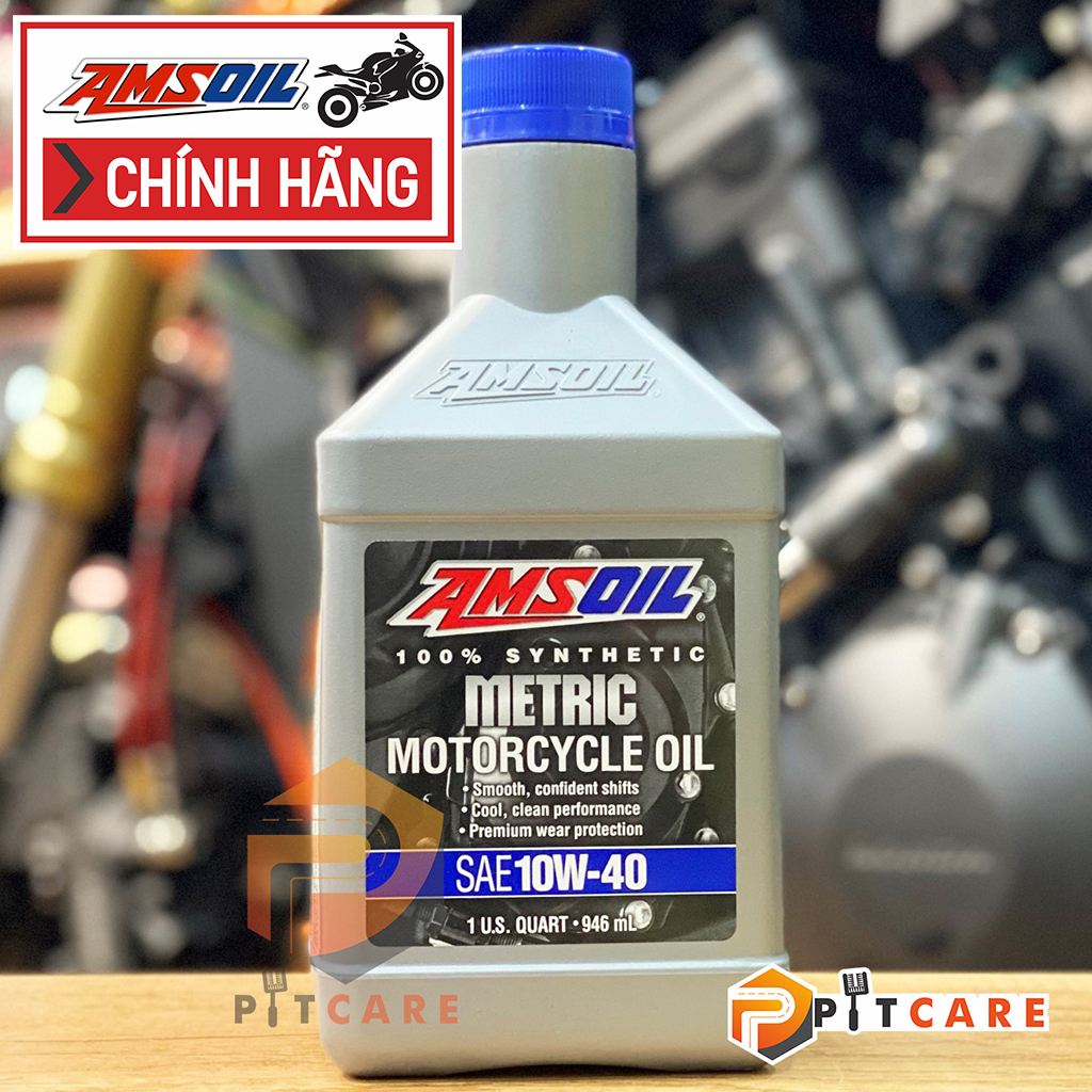 Nhớt Amsoil 10W40 Synthetic Metric (946ml)