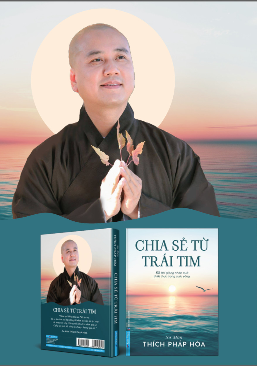 Sách - Chia Sẻ Từ Trái Tim - Thích Pháp Hòa - First News