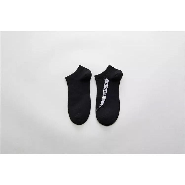 Vớ Tất Cổ Ngắn 350 Tất Vớ cổ Ngắn Tất Vớ Hàn Nhật Vớ Cổ Ngắn Nam Nữ Cotton Phong Cách Ulzzang