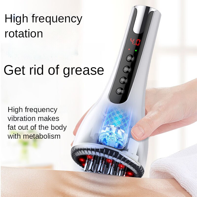 Máy mát xa cầm tay, bàn chải kinh tuyến điện tử Electric Meridian Massage Brush Ai Kangying