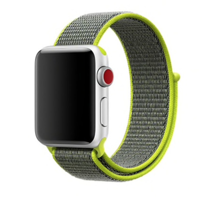 Dây Đeo Cho Apple Watch Nylon Sport Loop màu cực hot 2019