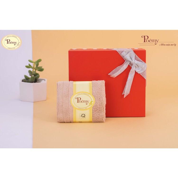 Combo 5 khăn mặt chữ nhật Poemy 29x45