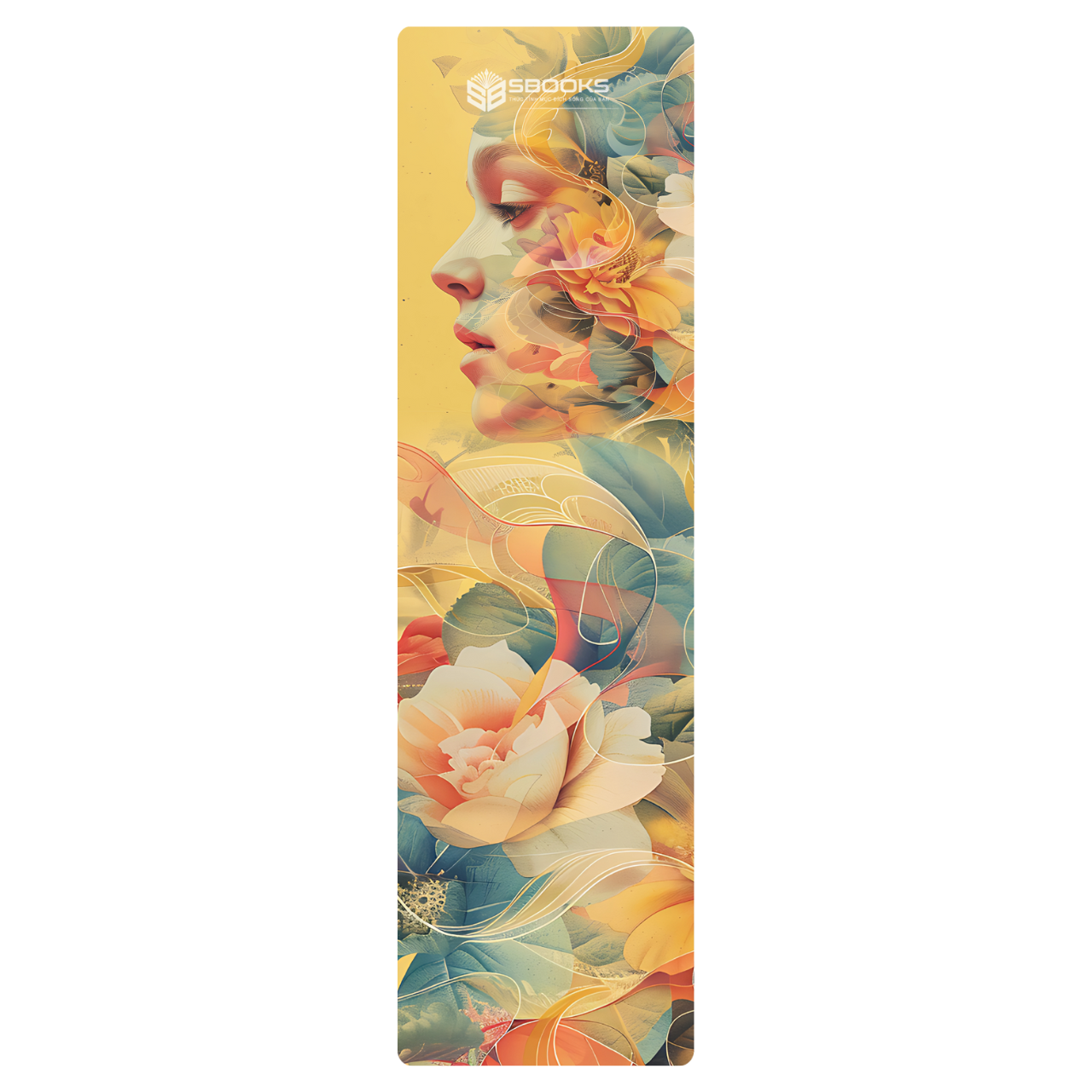 5 Cái Bookmark Kẹp Sách, Dấu Trang Hoạ Tiết Các Loại Hoa - SBOOKS
