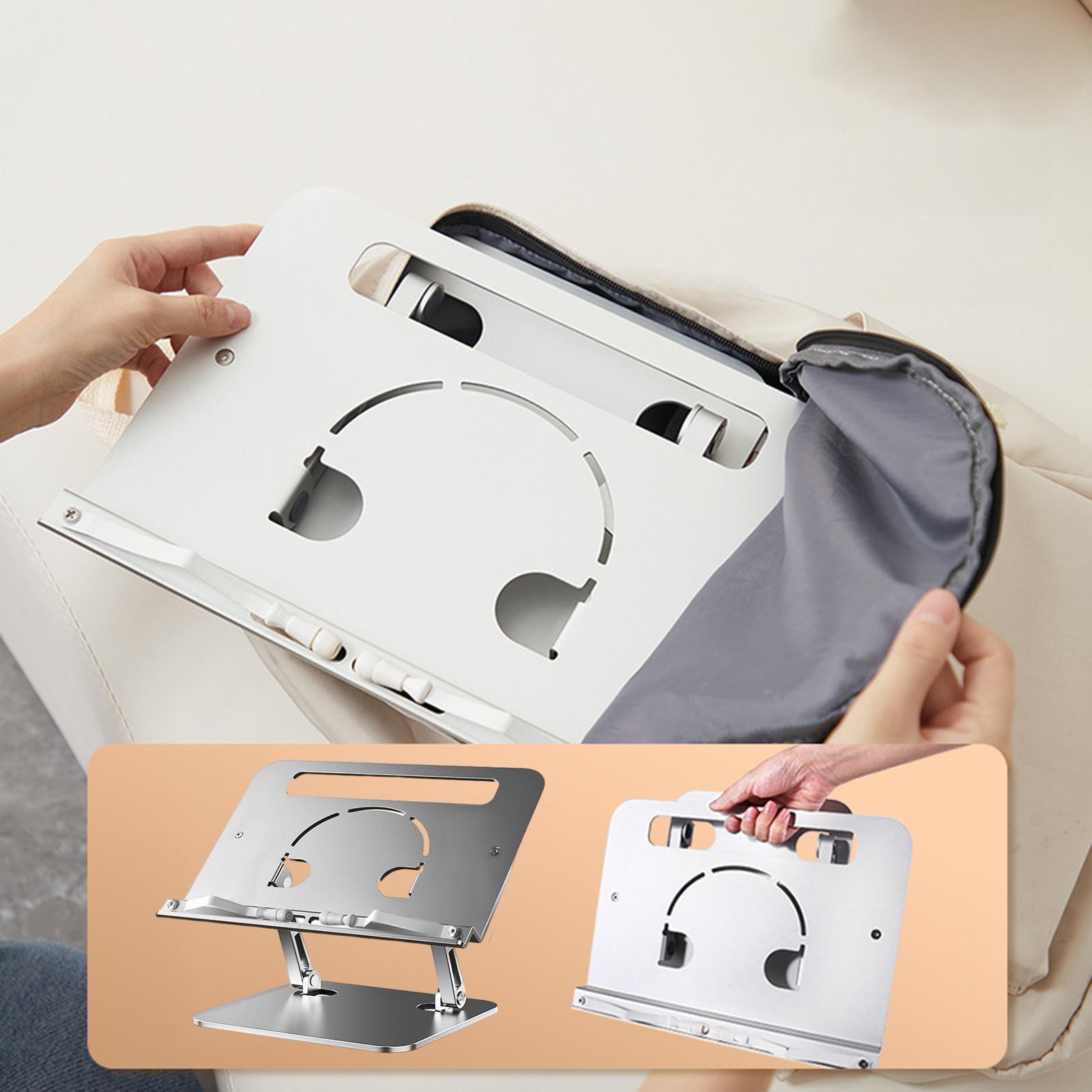 Desktop Book Holder Cookbooks Stand Sturdy Foldable for School Office Kitchen