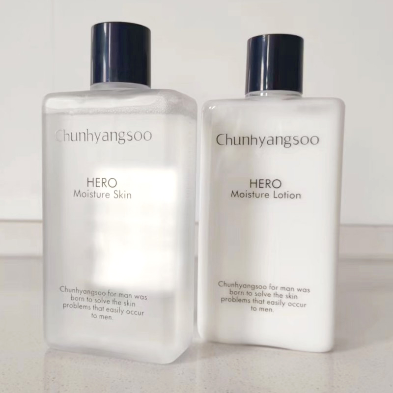 Nước hoa hồng - sữa dưỡng cho nam dành cho da khô, da nhạy cảm Chunhyangsoo Hero Moisture Skin Hàn Quốc 330ml