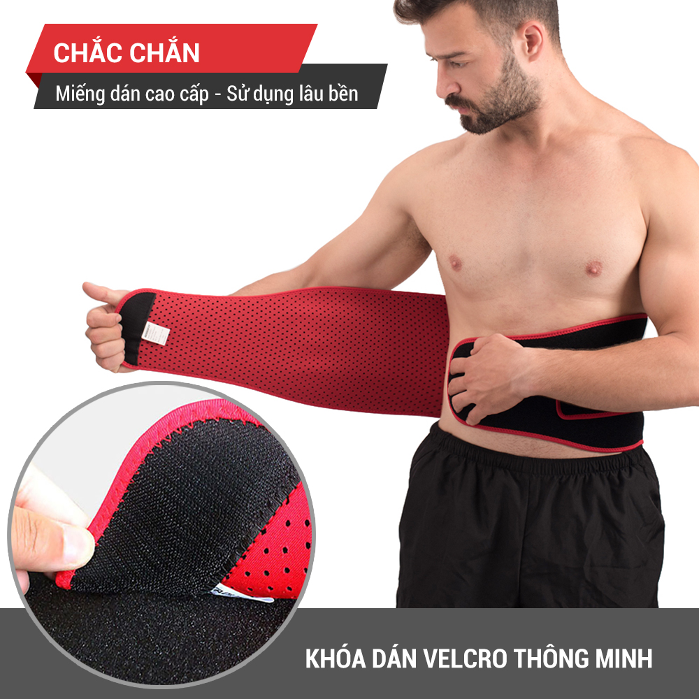 Đai lưng tập gym, bảo vệ cột sống GoodFit GF723WS