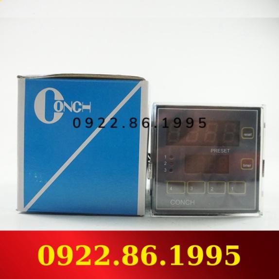 Bộ Đếm Thời Gian Conch TA-41K-N 4 Chữ Số Để Hiển Thị Một Nút Cài Đặt Bộ Đếm Hiển Thị Kỹ Thuật Số