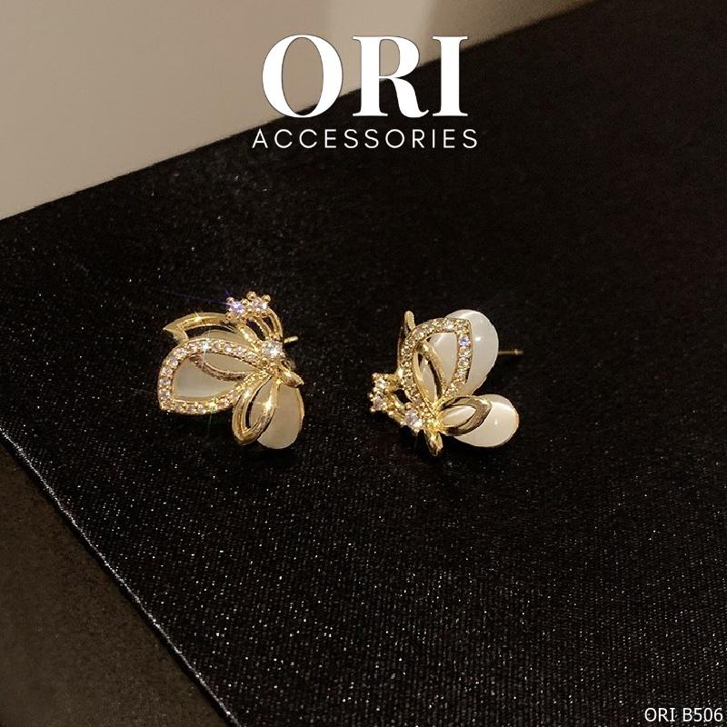 Bông tai nữ hình cánh bướm Alethea xinh xắn ORI ACCESSORIES B506