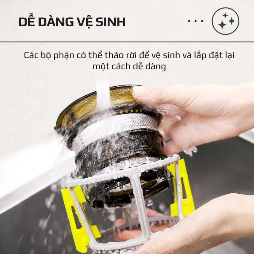 Máy Ép Chậm OLIVO SJ189 Máy Ép Trái Cây Dung Tích Lớn 600ml Kiệt Bã Tới 98% Thương Hiệu Mỹ - Hàng chính hãng Olivo