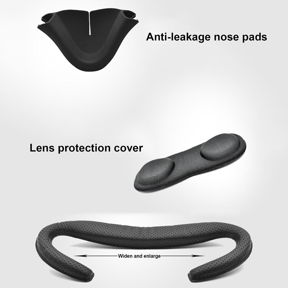 【COD】 Wide Vr Glasses Eye Mask Cover Set Sweat-proof Shading Dust-proof Protective Pad Compatible For Oculus Quest2