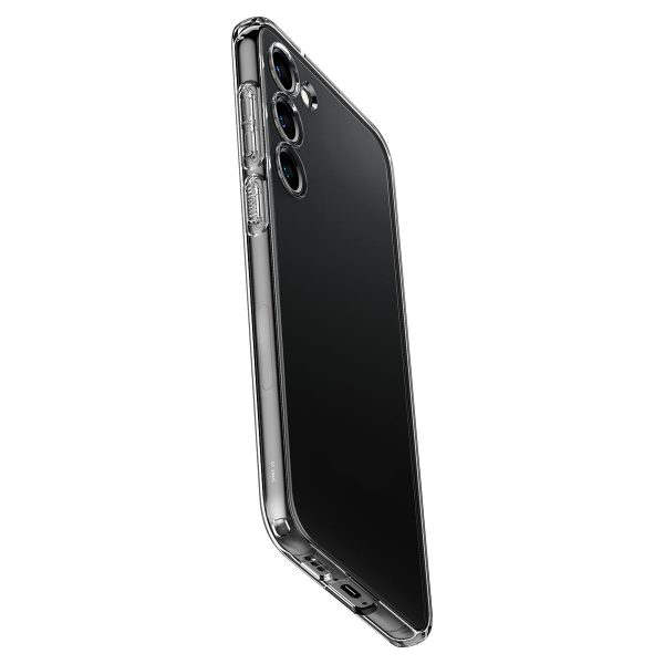 Ốp lưng Spigen Liquid Crystal cho Samsung Galaxy S23 - Thiết kế trong suốt, chống sốc, chống ố, chống bẩn, viền camera cao - Hàng chính hãng