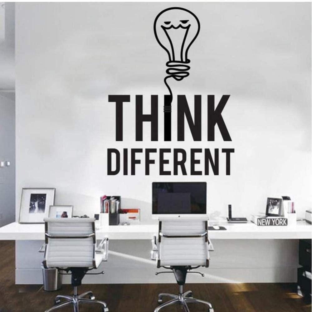 Decal Trang Trí Văn Phòng Tiếng Anh "THINK DIFFERENT" Decal Dán Tường Cao Cấp AmyShop