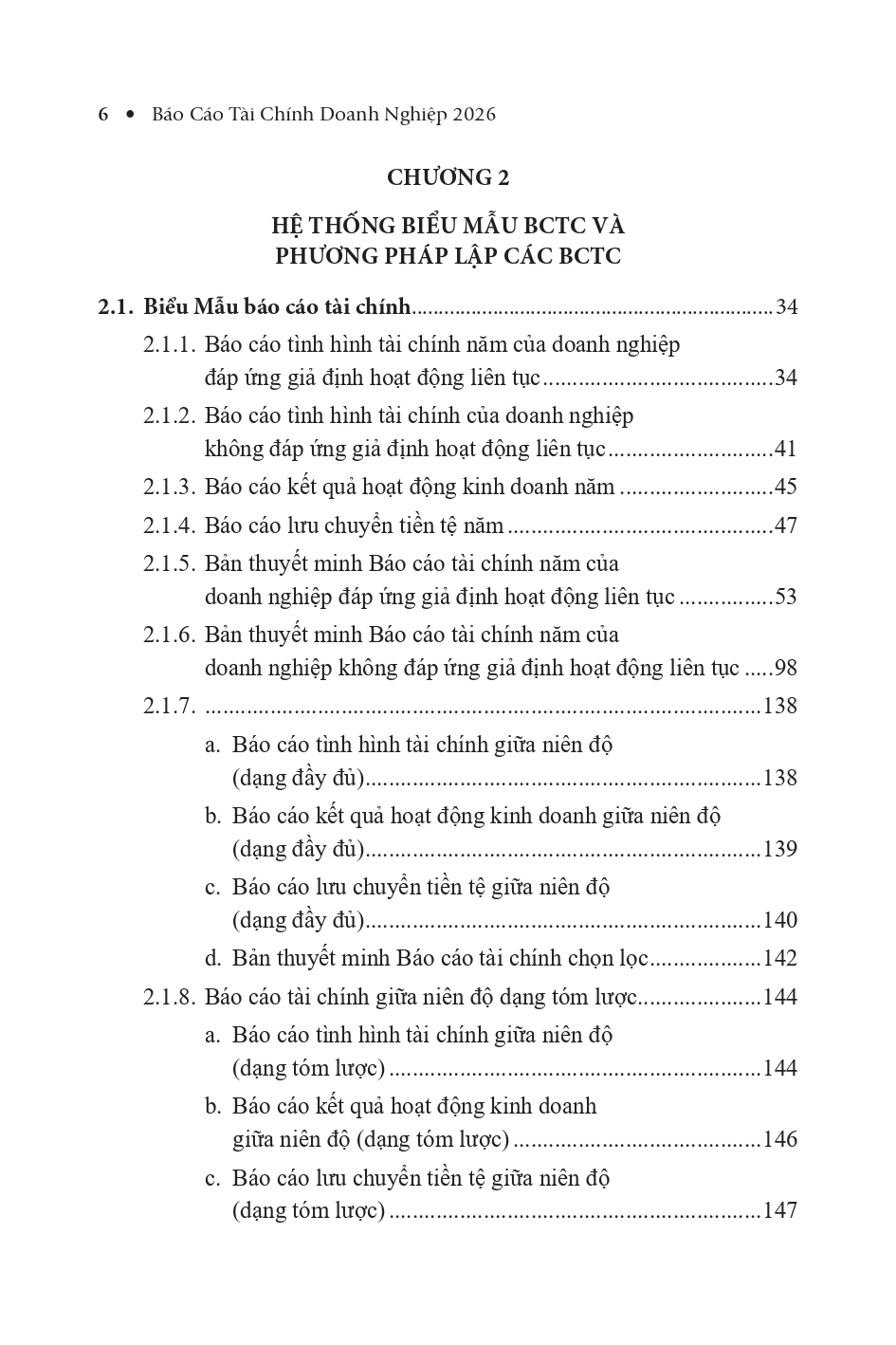 Báo Cáo Tài Chính Doanh Nghiệp 2026