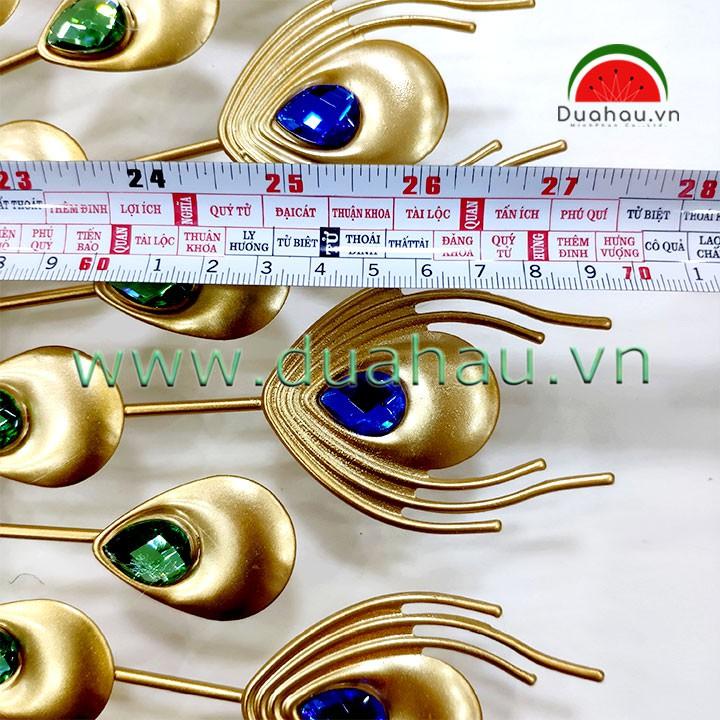 Đồng Hồ 69D01 Khổng Tước 69x65cm - Giá Siêu rẻ