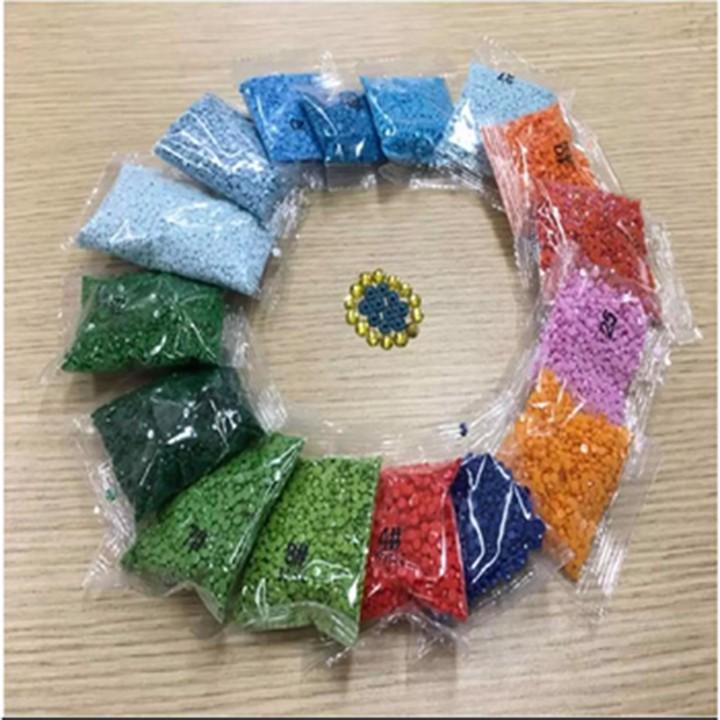 Tranh đá vợ chồng thiên nga hoa sen VS141 - kích thước: 75 * 53cm.