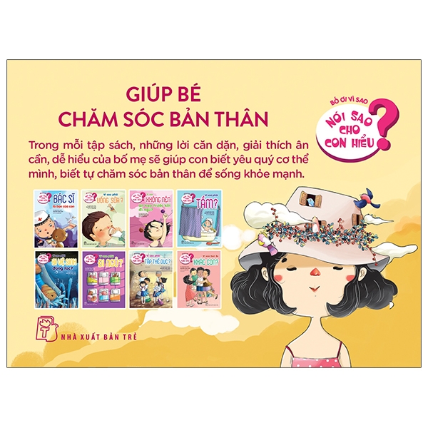 Bộ Sách Nói Sao Cho Con Hiểu - Giúp Bé Chăm Sóc Bản Thân