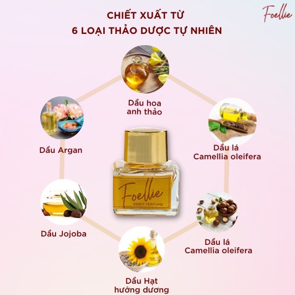 Nước hoa vùng kín Foellie Eau De Innerb Perfume - Chocolat khử mùi 5ml