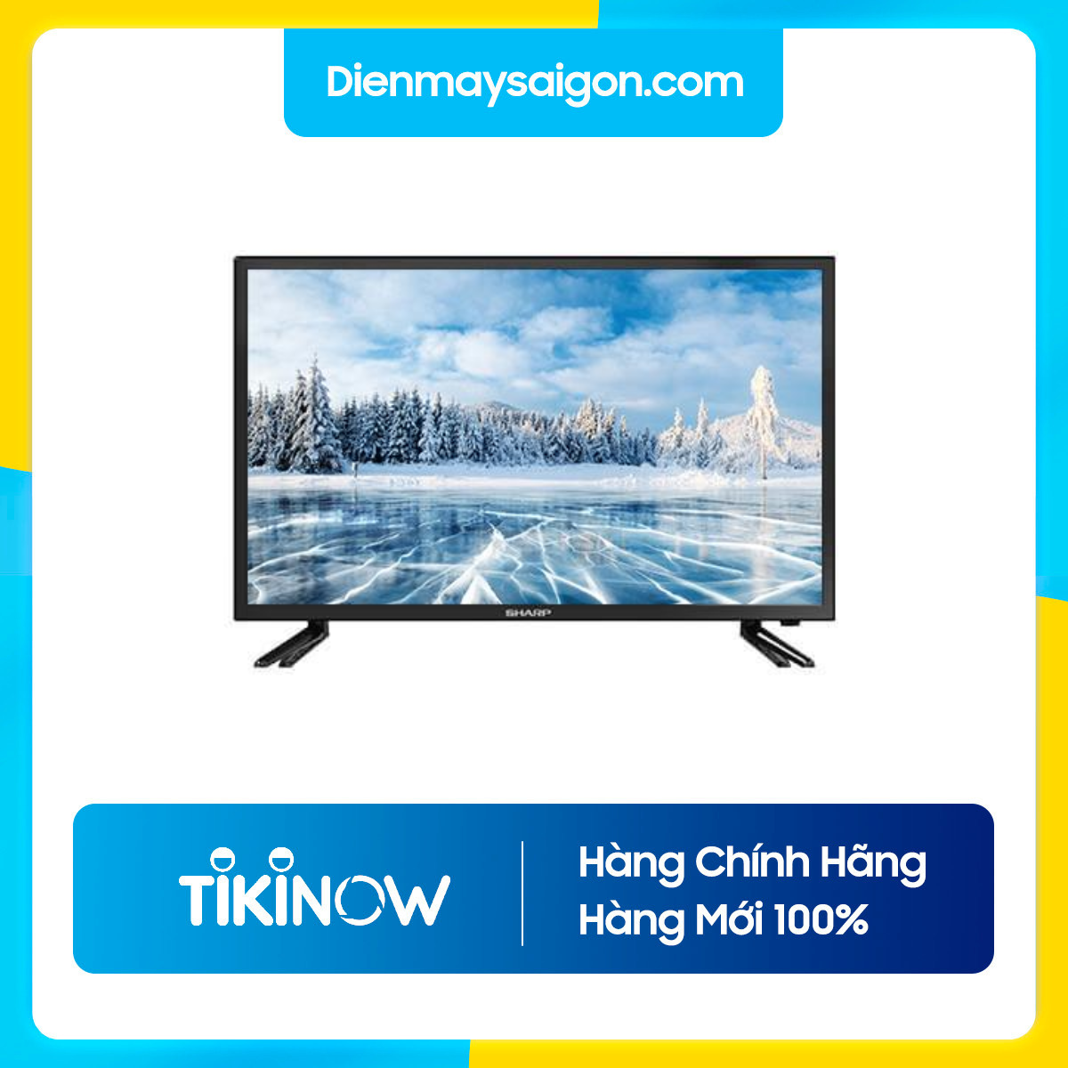 ANDROID TIVI 55INCH 4K SHARP 4T-C55EK2X - Hàng chính hãng( Chỉ giao HCM)