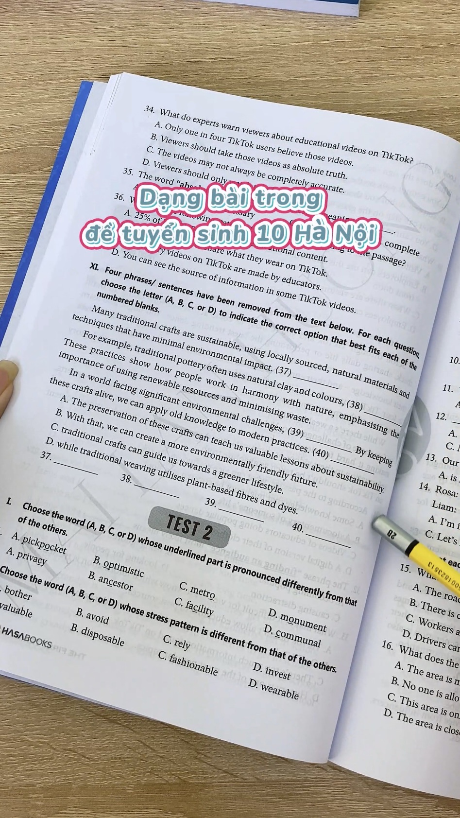 Đề Kiểm Tra Tiếng Anh 9 Global Success - Mai Lan Hương