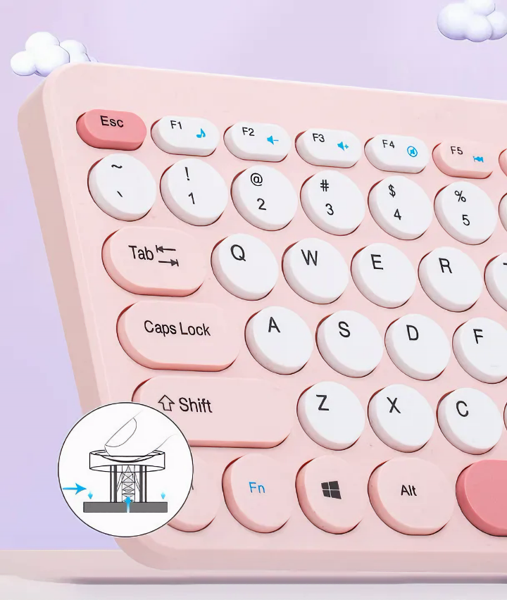 Combo bàn phím chuột không dây KG-09 wireless 2.4G làm việc văn phòng chơi game full mới 2024 ( Tặng kèm quà tri ân )- Hàng chính hãng
