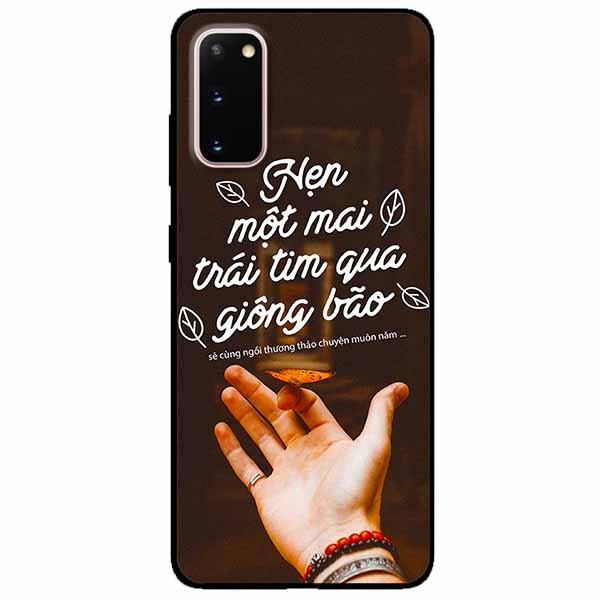 Ốp lưng in cho Samsung S20 Mẫu Hẹn Một Mai