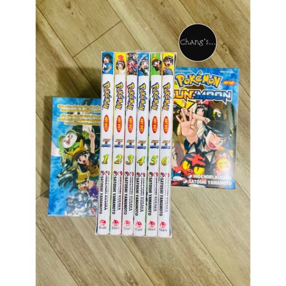 Boxset Pokémon Đặc Biệt SUN & MOON trọn bộ 6 tập