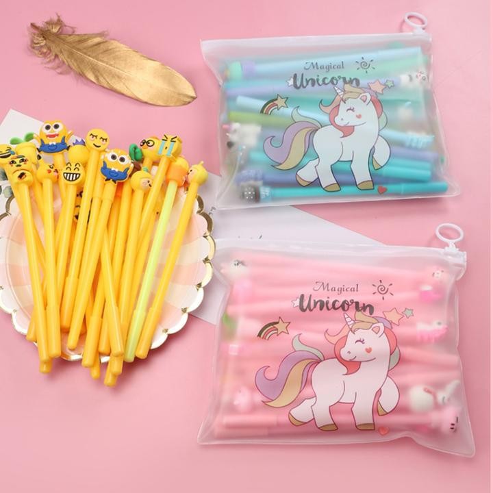 Set 20 bút bi nước Pony dễ thương, Set 20 chiếc Bút bi nước - Giao Mẫu Ngẫu Nhiên