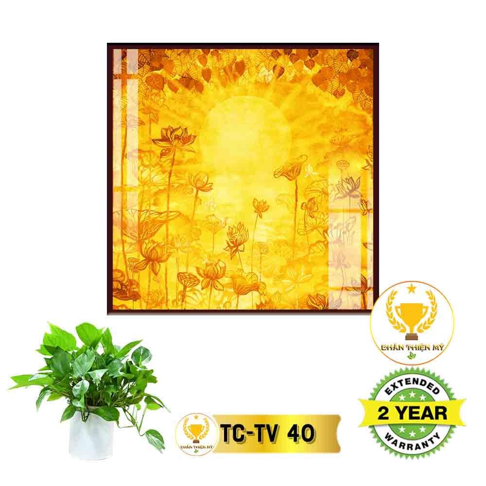 Tranh trúc chỉ in Vuông_TCV7