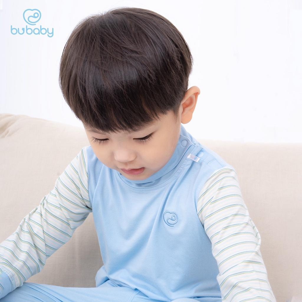 Bộ dài tay giữ nhiệt 3p Bu, Bubaby Bambus cho bé 6m - 4Y