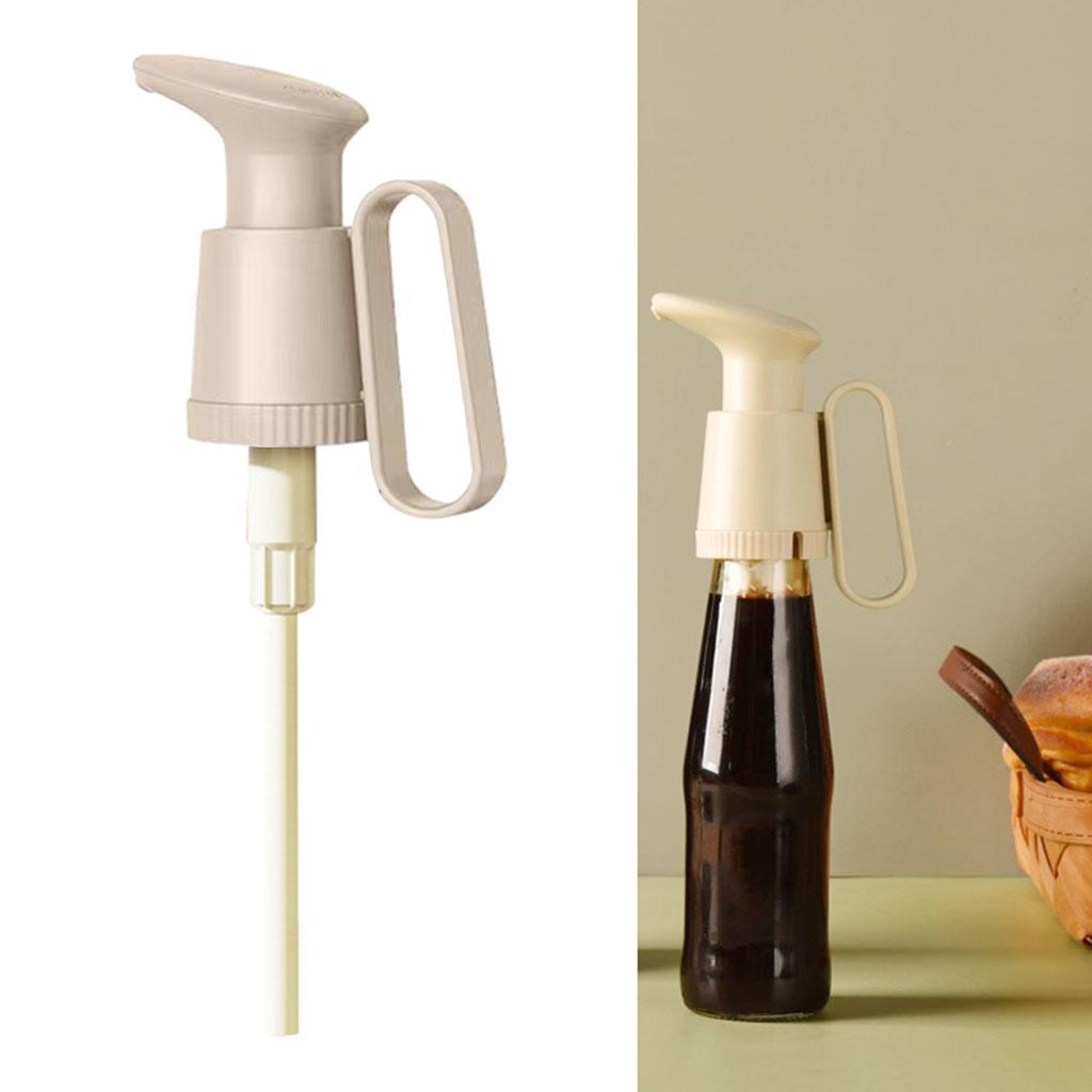 Sauce Bottle Press Mouth Nozzle Oil Pot Pump Head Accessory