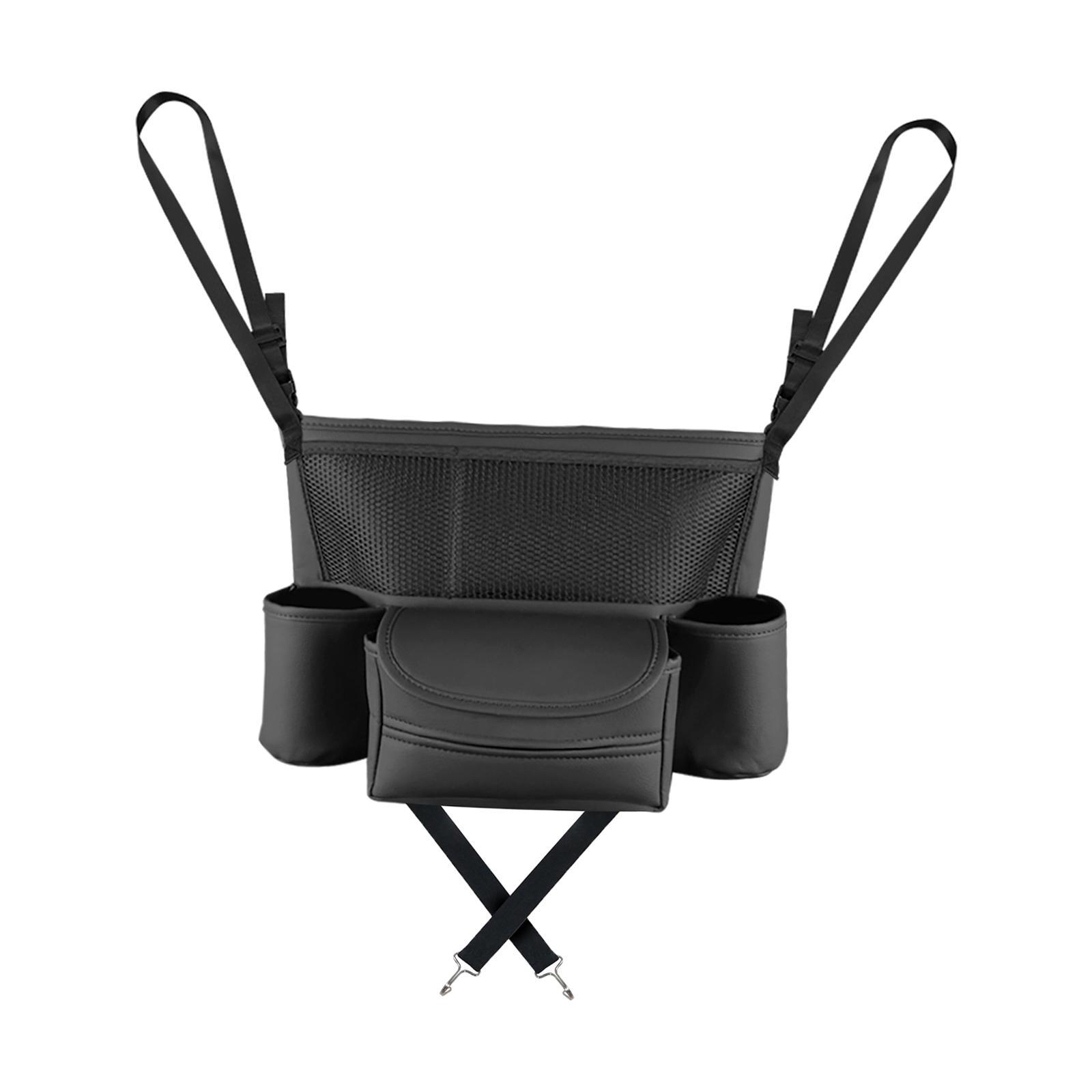 Seat Storage Bag Organizer Seat Storage Barrier Automotive Consoles Organizer Car Central Control Storage Bag for Snacks