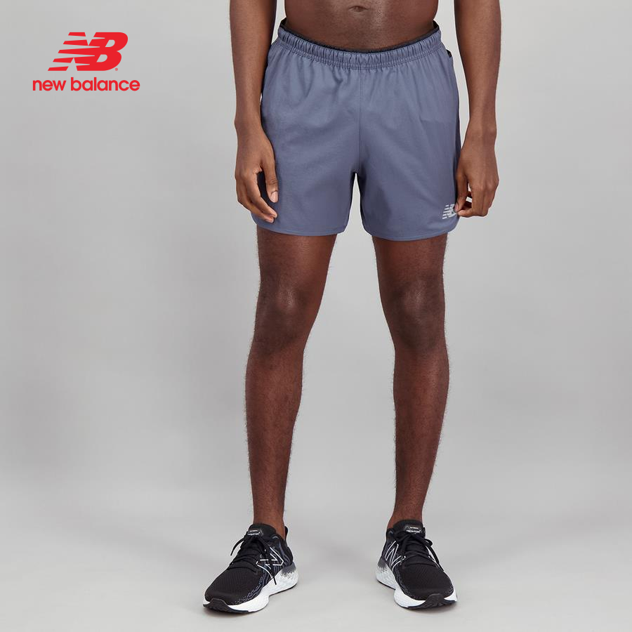 Quần ngắn thể thao nam New Balance Running Shorts - AMS21268THN (form châu á)