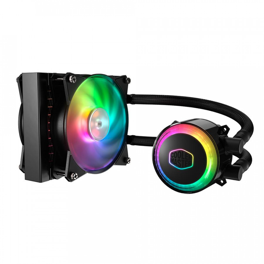 Tản nhiệt nước CPU Cooler Master MasterLiquid ML120R RGB - Hàng Chính Hãng