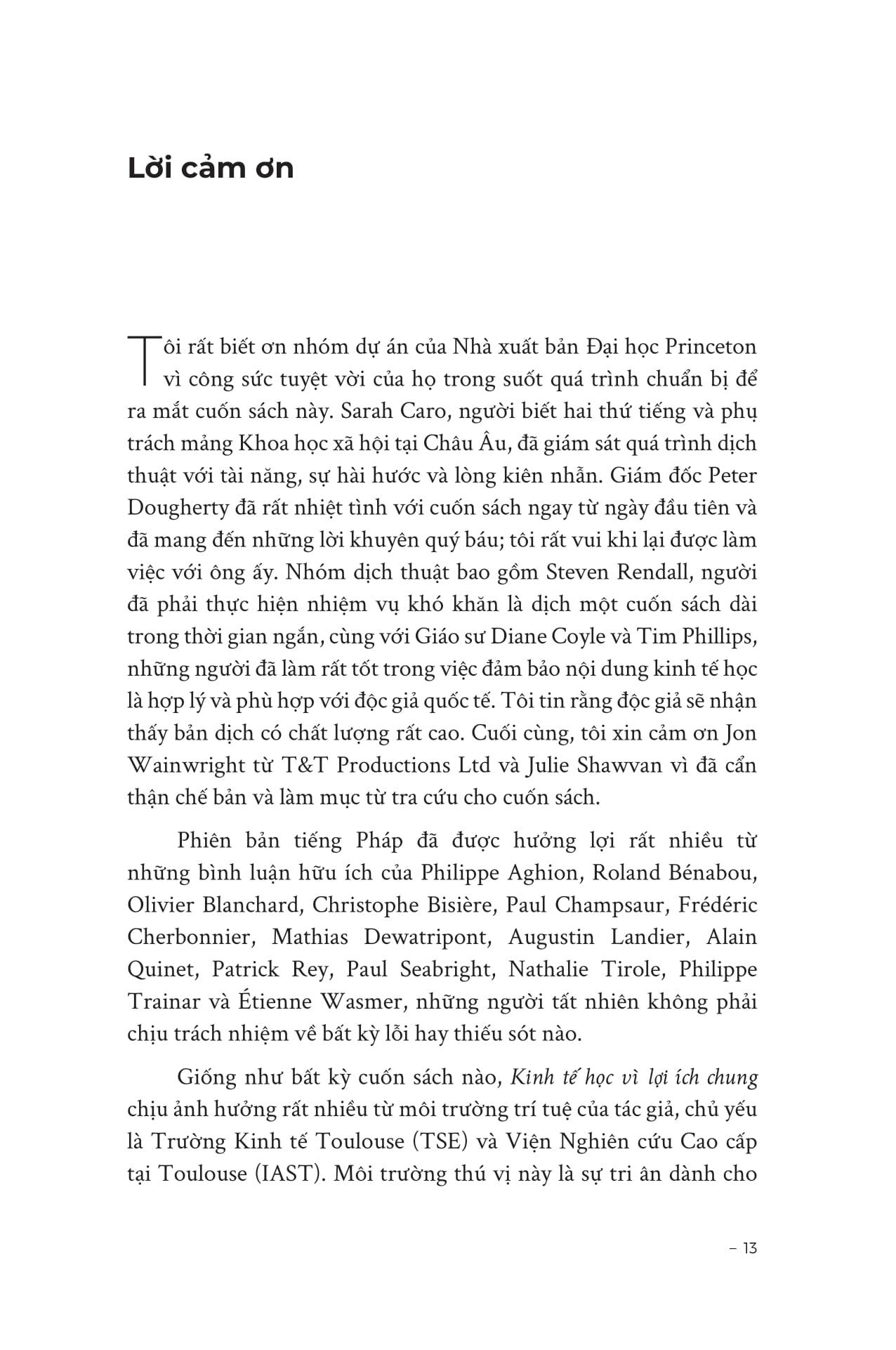 Sách - Kinh Tế Học Vì Lợi Ích Chung