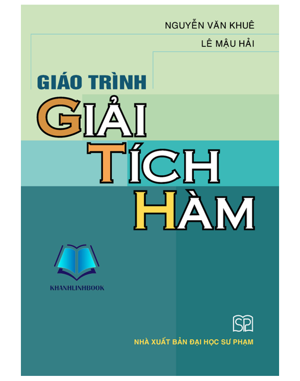 Sách - Giáo trình giải tích hàm