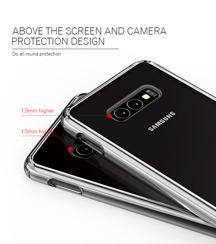 Ốp lưng chống sốc cho Samsung Galaxy S10 Plus hiệu Likgus Crashproof giúp chống chịu mọi va đập - Hàng chính hãng