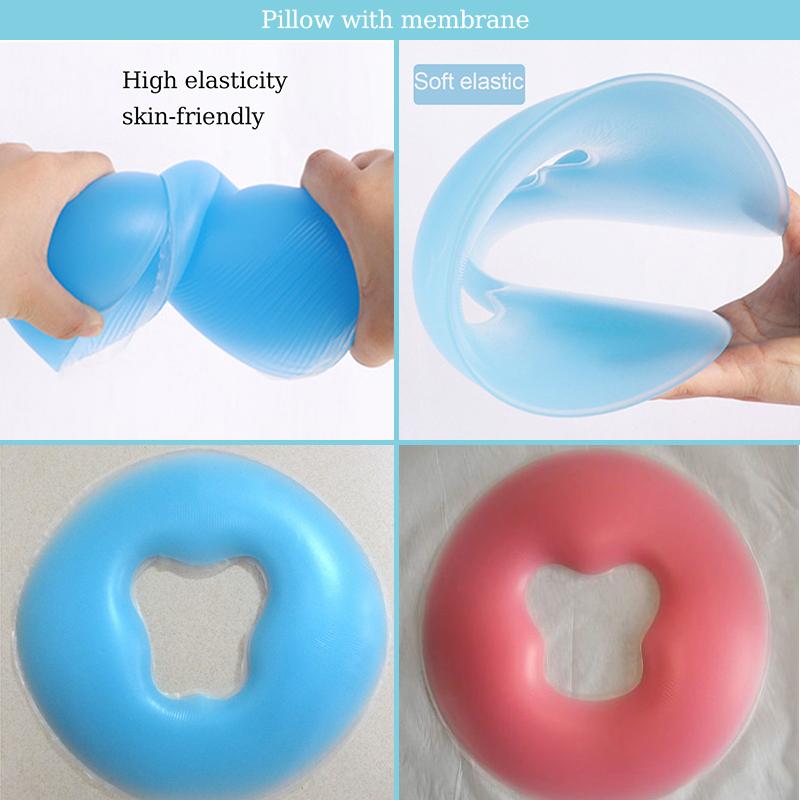 Không Đánh Dấu Chống Trơn Trượt Mặt Miếng Lót Mềm Chất Lượng Spa Massage Mặt Silicone Thư Giãn Đế Đệm Bolsters Gối Ôm chăm Sóc Sắc Đẹp Gối