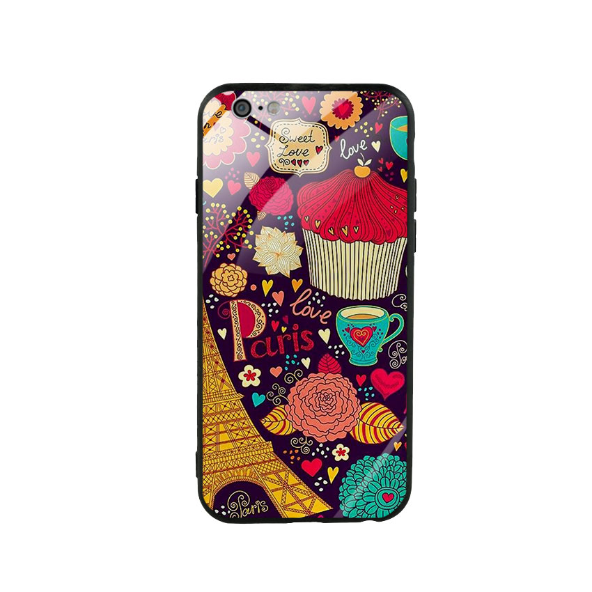Ốp Lưng Kính Cường Lực cho điện thoại Iphone 6 / 6s - Paris 04