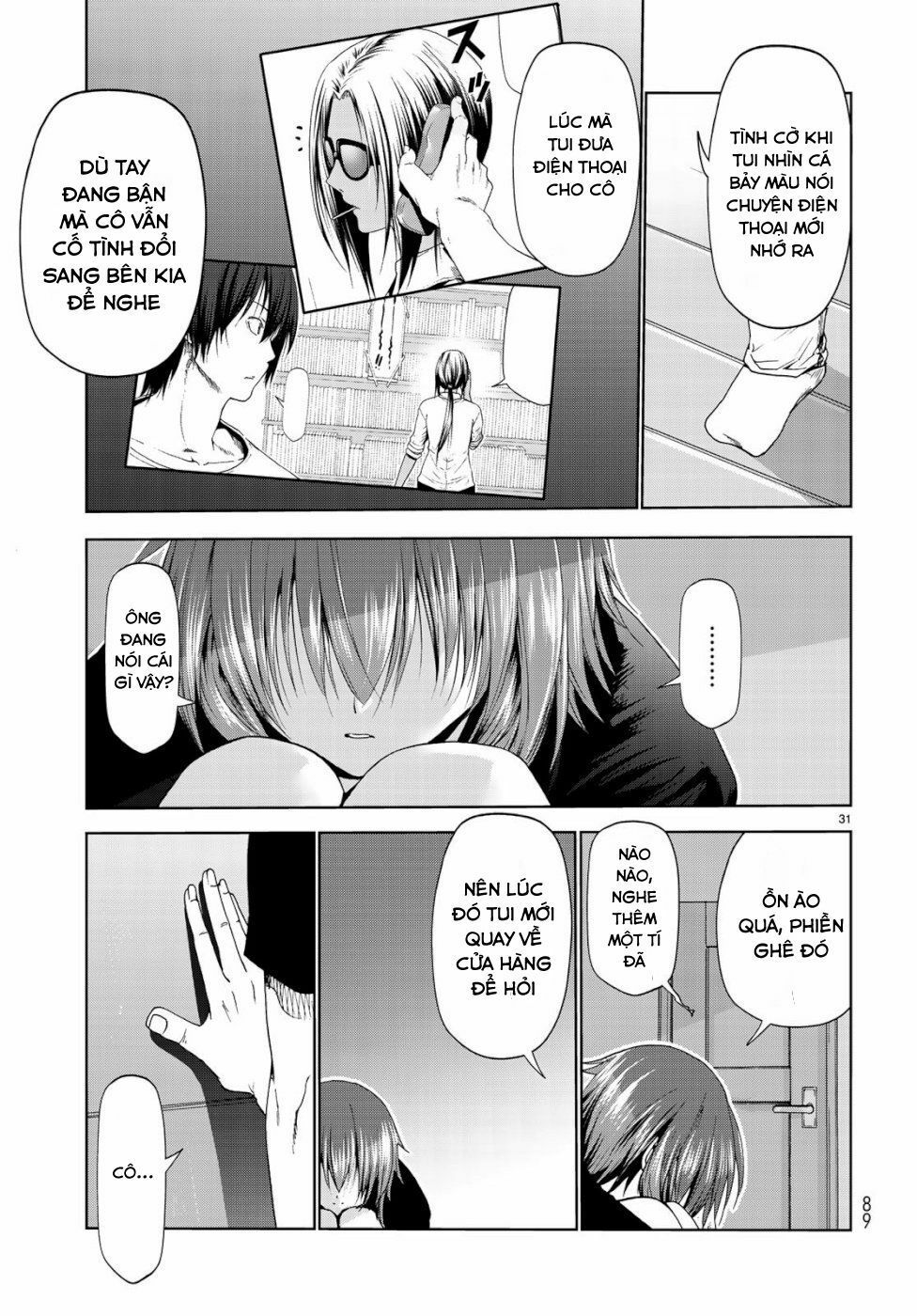 cô gái thích lặn - grand blue chapter 57 31